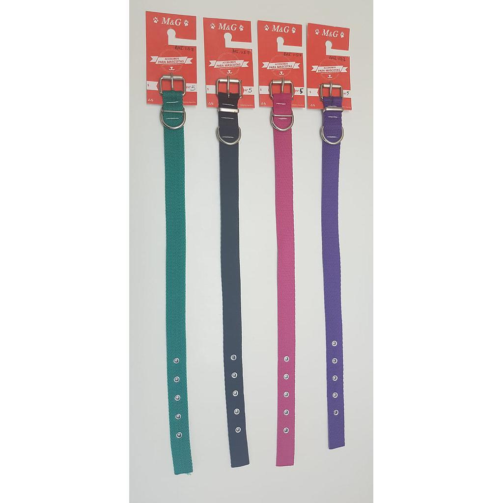 Collar Nylon Liso 2.0 x 45 Cm