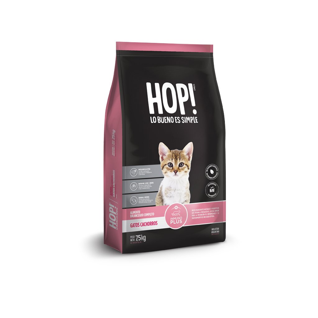 Hop! Gato Kitten x 7,5 Kg.