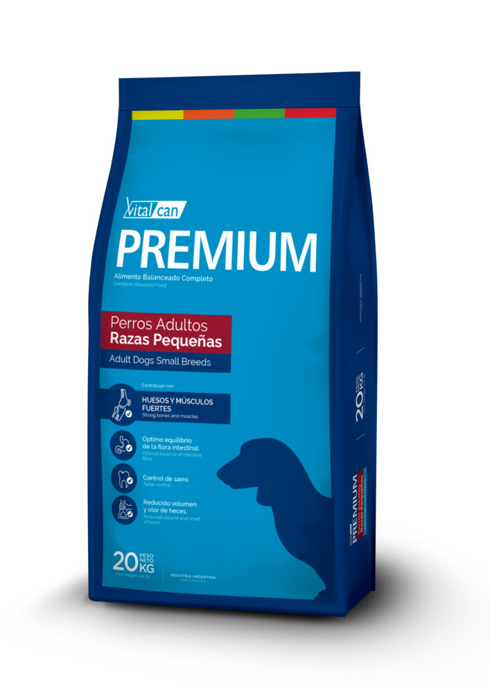 Premium Perro Adulto Razas Pequeñas x 20 kg