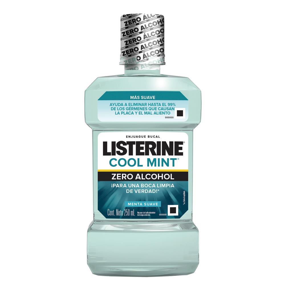 Listerine Enjuague Bucal Menta Suave x 250ml
