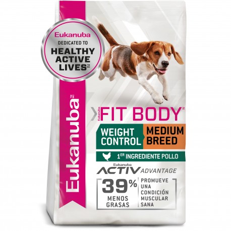 Eukanuba Adult Weight control medium breed 15 KG