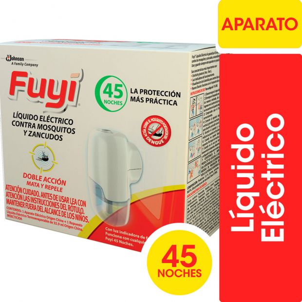 Fuyi Aparato Con Liquido Electrico Para Mosquitos