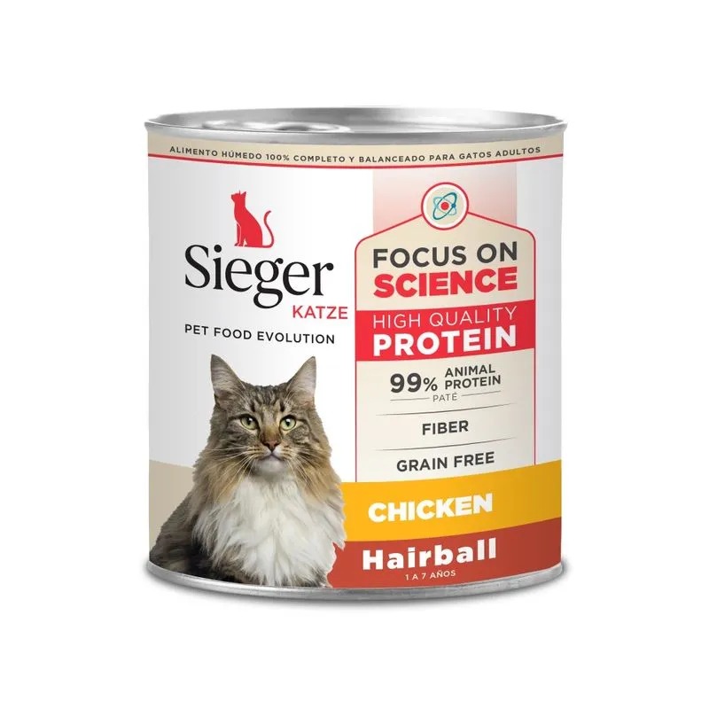 Katze Adult WET Hairball x 340gr