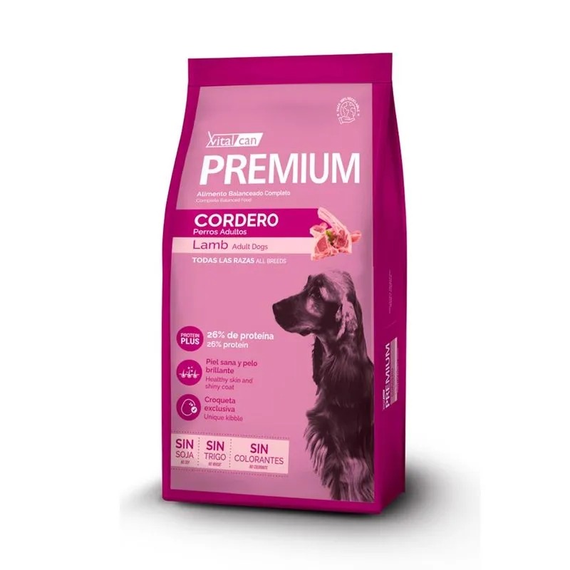 Premium Perro Adultos Cordero 20kg