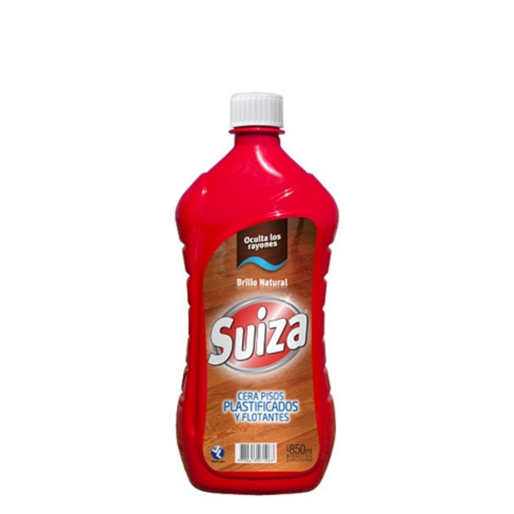 Suiza Cera Liquida Pisos Plastificados Y Flotantes x 850ml
