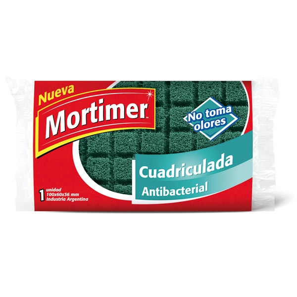 Esponja Mortimer Antibacterial x 96un
