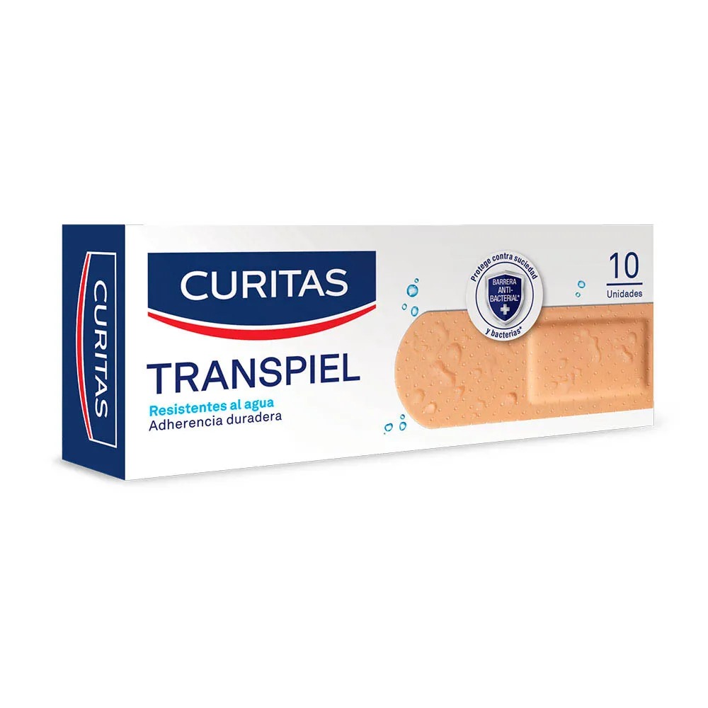 Curitas Transpiel x 10un