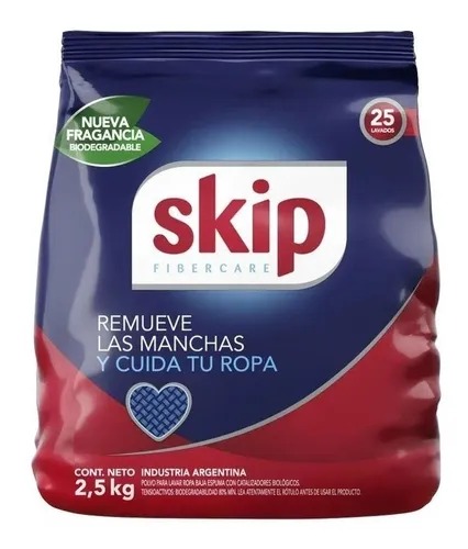 Skip Jabon en Polvo x 2,5 kg