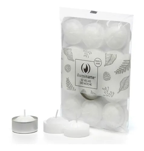 VELAS DE NOCHE ILUMINARTE X 12U <>