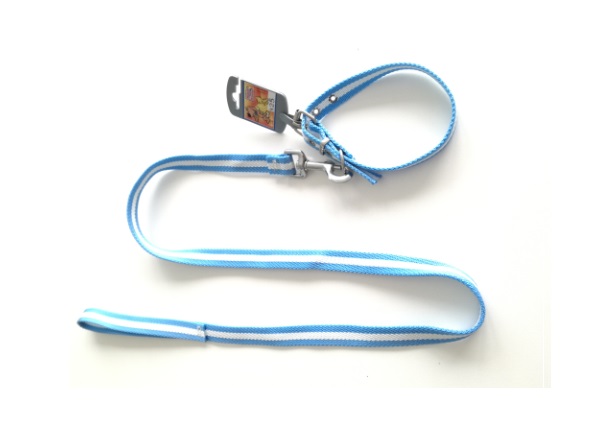 COLLAR ANCHO 60CM Y CORREA ANCHA 120CM. - MISTER HUESO