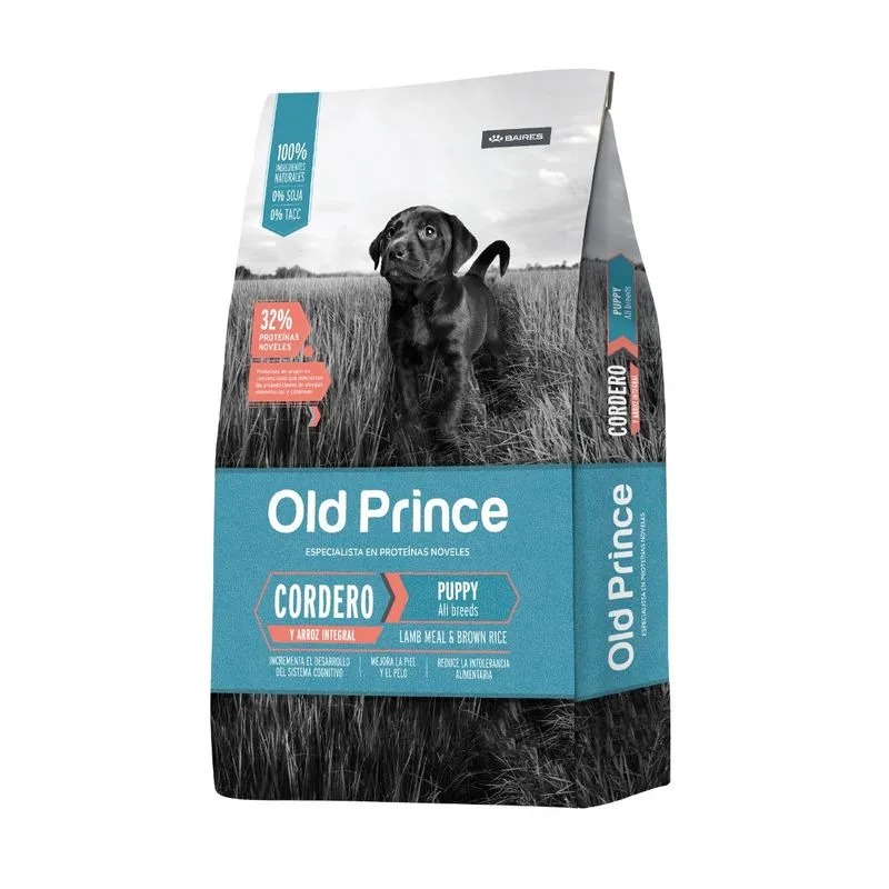 Old Prince Cordero y Arroz Cachorro x 15 kg