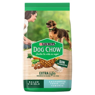 Purina Dog Chow Cachorro Mediano y Grande Sin Colorantes x 1,5 kg