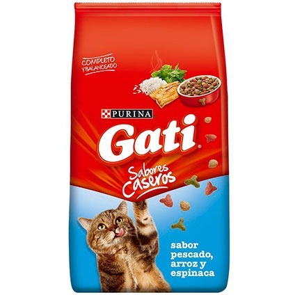 Purina Gati Sabor Pescado Con Vegetales X 3kg