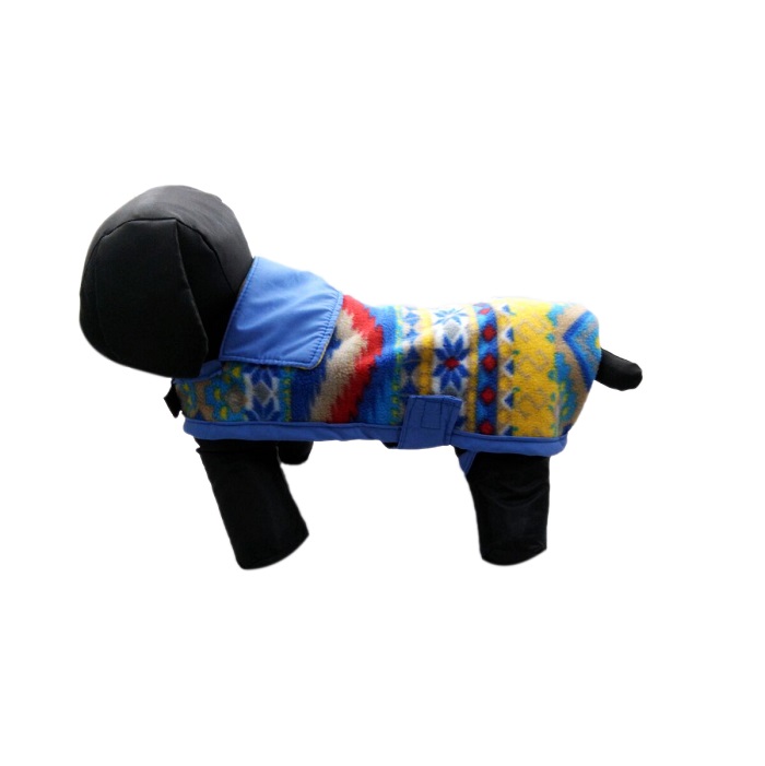 MANTA POLAR ESTAMPADA TALLE 30 - DAMA