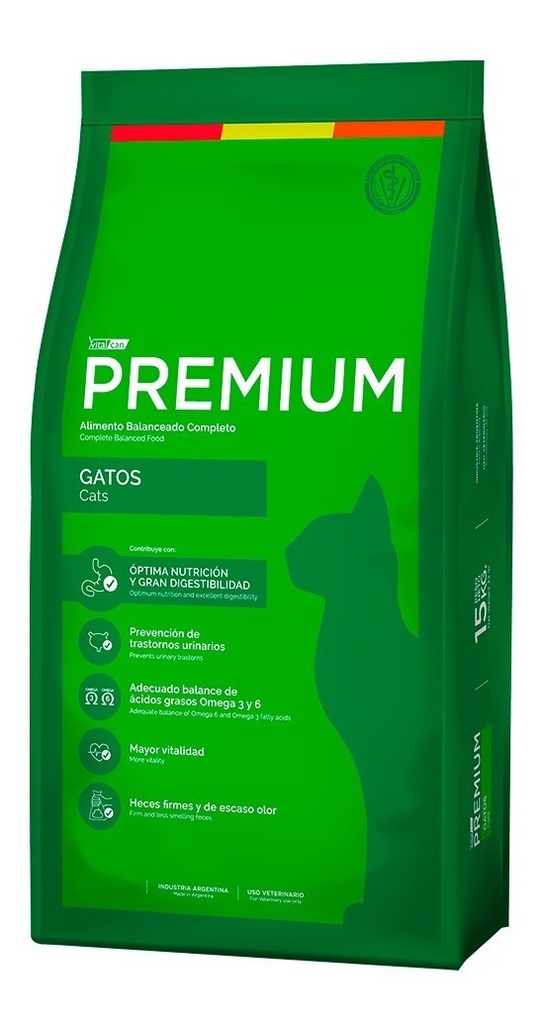 Vital Can Premium Gato Adulto X 15 Kg.