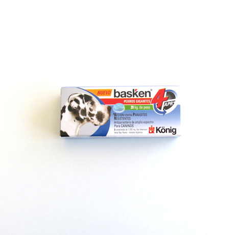 BASKEN 4 ACTIVE PERROS GIGANTES 60 KG - KONIG
