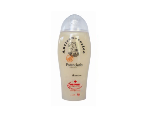 SHAMPOO POTENCIADO ANTISEBORREICO 250 CM3. OSSPRET