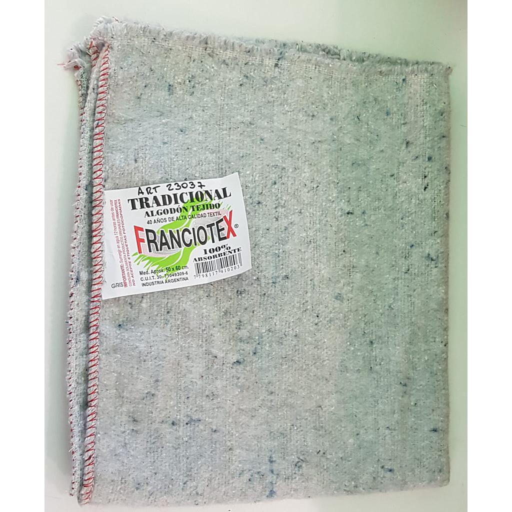 TRAPO PISO GRIS FRANCIOTEX 50X60 CM