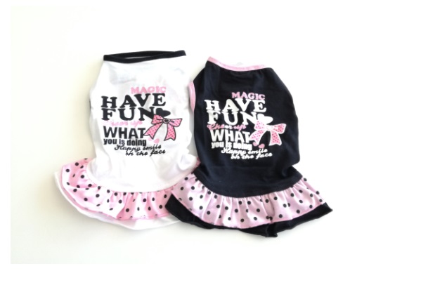 VESTIDITO HAVE FUN TALLE L 35 CM. - PER-ROS