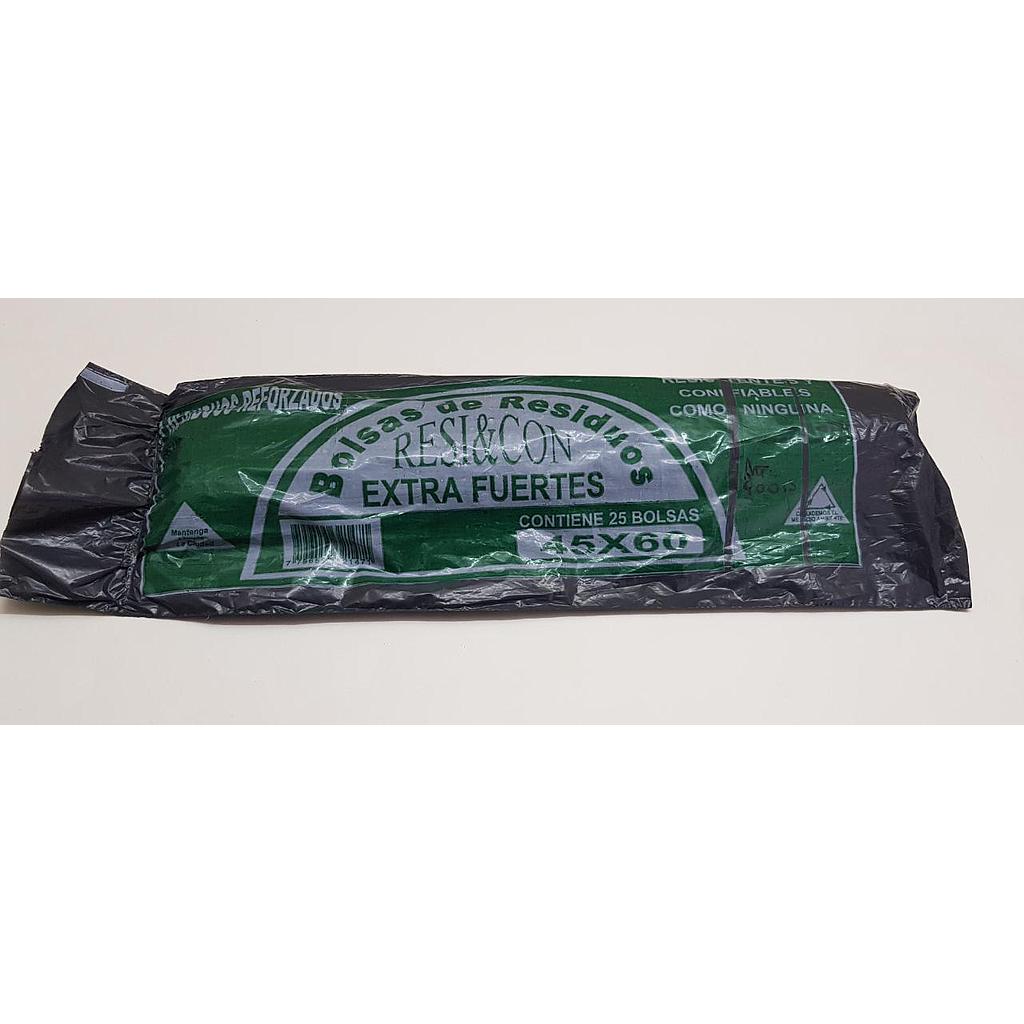 Bolsas De Consorcio Extra Fuerte X 25 Unidades De 45 X 60