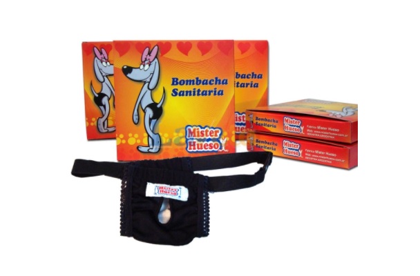 BOMBACHA SANITARIA C/PUNTILLA TALLE 1 MISTER HUESO