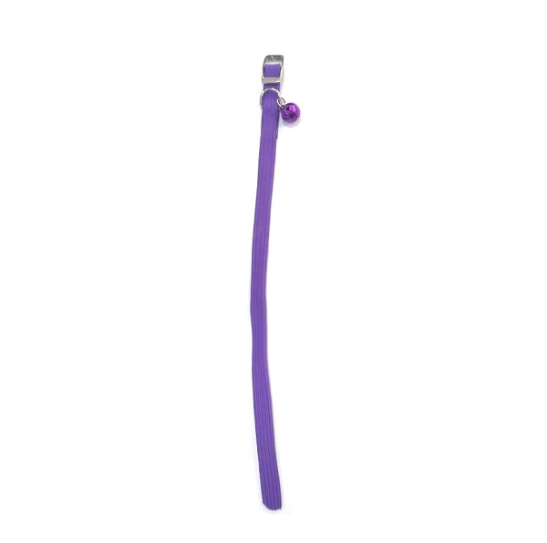 COLLAR GATO ELAST/CASCABEL LISO - PER-ROS