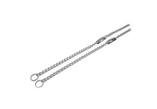 COLLAR C/CHAPA IDENT. 4.00MMX70CM - IMPORTADO