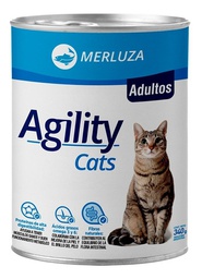 Agility Cats Lata Merluza x 340 grs