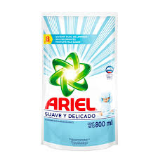 [76759] JABON LIQUIDO ARIEL SUAVE Y DELICADO 800ML