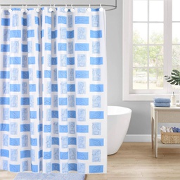 [011] CORTINA PARA BAÑO CON PROTECTOR ECO ELIPLAST <>