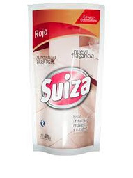 [878] Suiza Autobrillo Para Pisos Rojo Sachet X 400ml