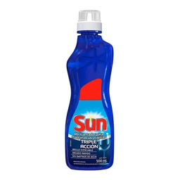 [7564] Detergente Sun Abrillantador Triple Accion x 500ml