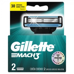 [7500435185196    7702018037865] Gillette Mach 3 Repuesto Cajita x 2un