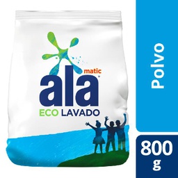 [76675] JABON EN POLVO ALA MATIC ECOLAVADO X 800G