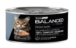 [132068] Balanced Souffle de Pollo Gato Senior 85g x 12u  