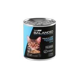 [132072] Balanced Souffle de Pollo Gato Adulto 340g x 12u  