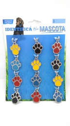 [400035] MEDALLA GRABABLES PINTADAS N°300 PATITA X 12 UNIDADES - DOBRO