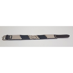 [1171] COLLAR CUERO MEDIANO