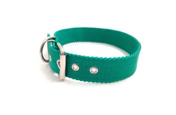[622302] COLLAR NYLON ANCHO LISO 53X3CM. MISTER HUESO