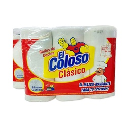 [EL COLOSO ROLLO COCX3 X 40PAÑOS] El Coloso Rollo De Cocina