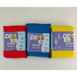[ESPONJA ESPONJOSA DEAx12u 938463] Esponja Esponjosa (No Raya) Dea
