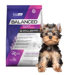 [31729] Balanced Perro Cachorro Raza Pequeña x 3 kg.