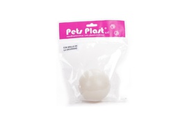 [231248] PELOTA DE PLASTICO BRILLA EN LA OSCURIDAD GRANDE  - PETS PLAST