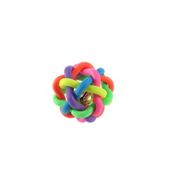 [150577] PELOTA ENREDADA MULTICOLOR CON CASCABEL - PER-ROS