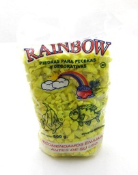[540129] PIEDRA DECORATIVA AMARILLO LISO - RAINBOW