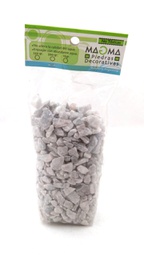 [190029] PIEDRA DECORATIVA AQUA NATURAL GRIS X 500GR