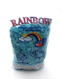 [540131] PIEDRA DECORATIVA CELESTE LISO - RAINBOW