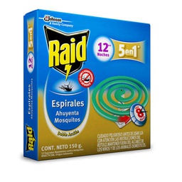 [7790520029089] Raid Espirales Verde Pack X 12