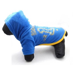 [231214] BUZO POLAR CON CAPUCHA CENTRAL TALLE 70CM - FAMILY PETS