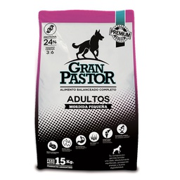 [30401] ALIMENTO PERROS ADULTOS MORDIDA PEQUEÑA GRAN PASTOR 15 KG
